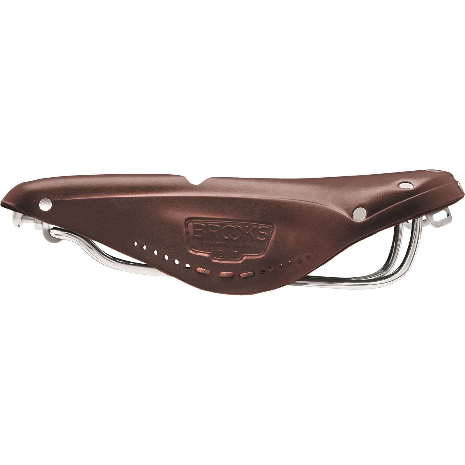 Brooks b17 narrow carved - antic brown