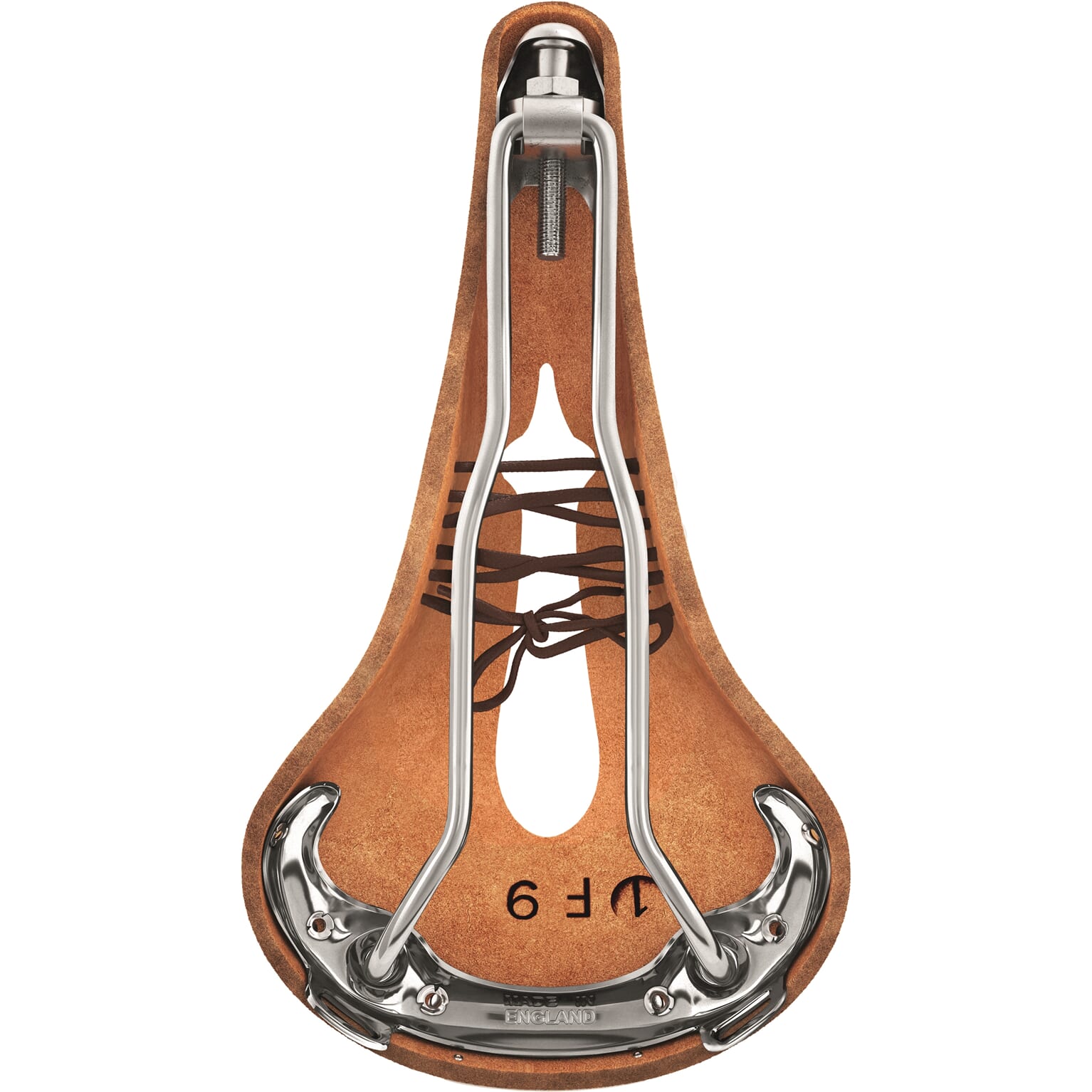Brooks b17 narrow carved - honey