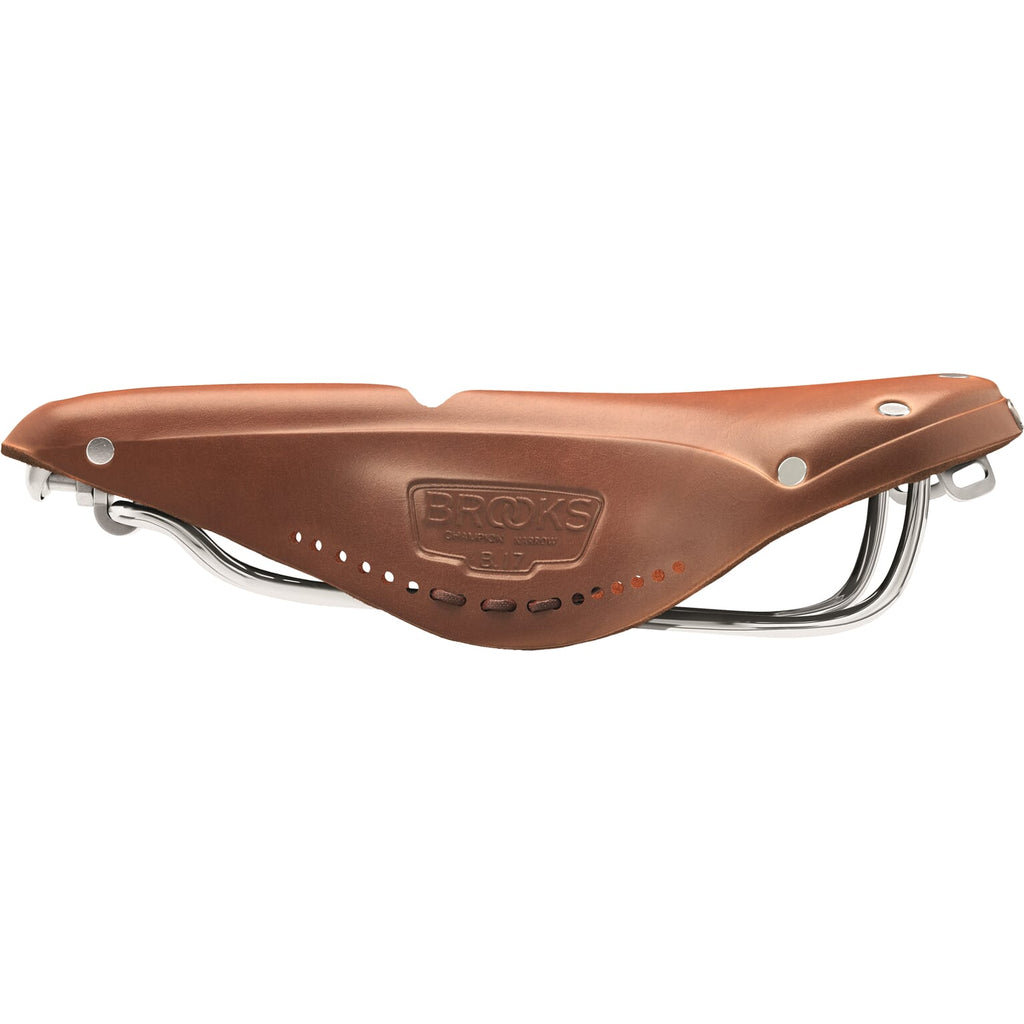 Brooks b17 narrow carved - honey