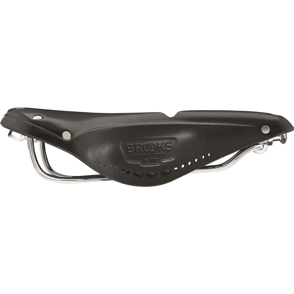 Brooks b17 narrow carved - black