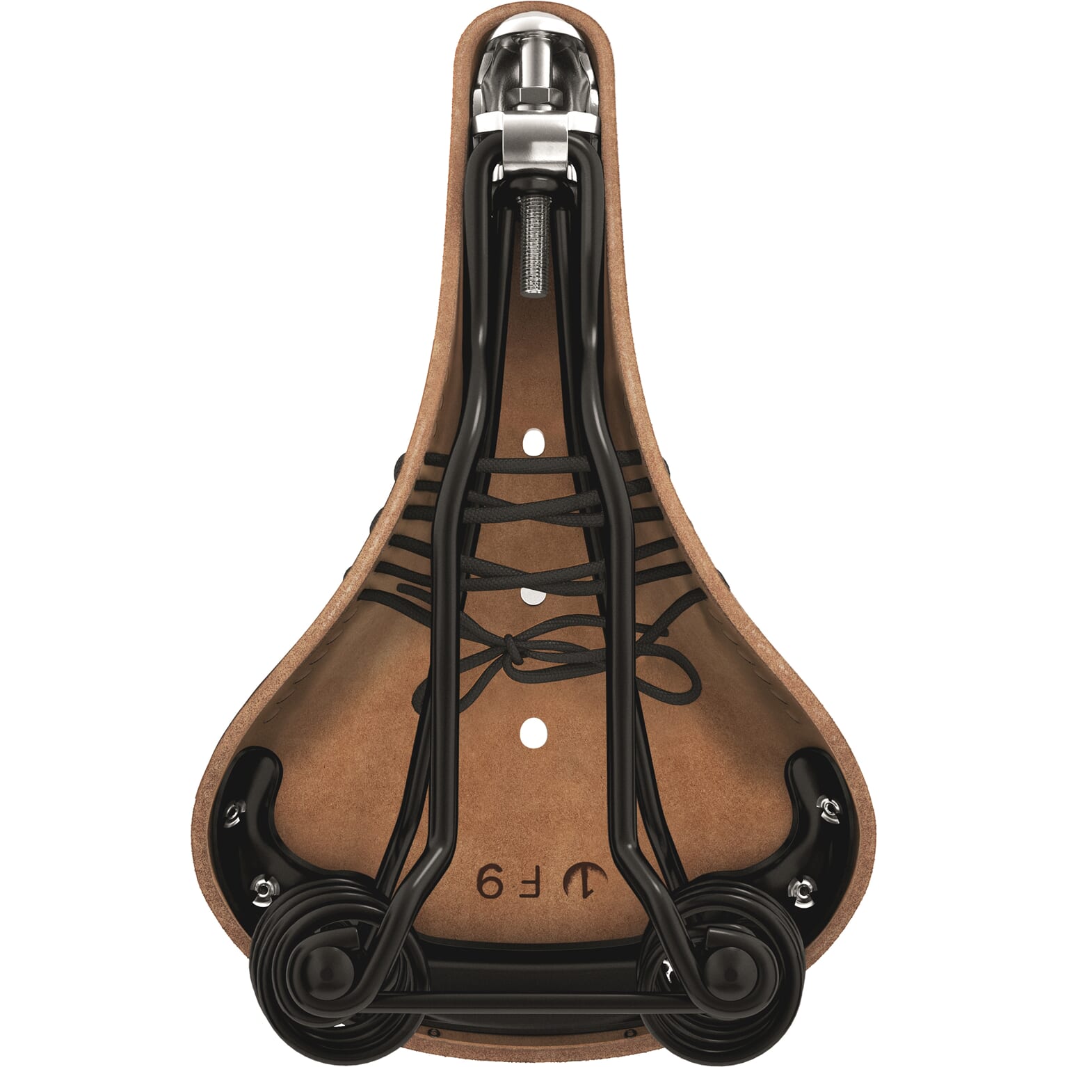 Brooks flyer softened - dark tan