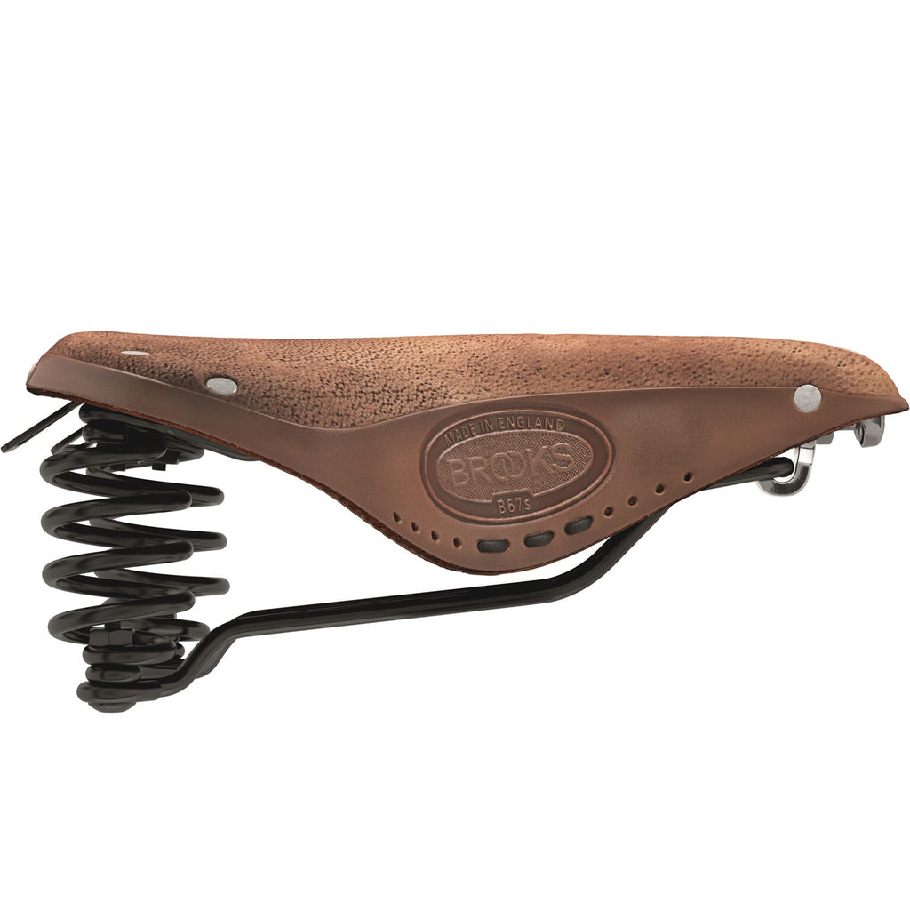 Brooks b67 short softened - dark tan