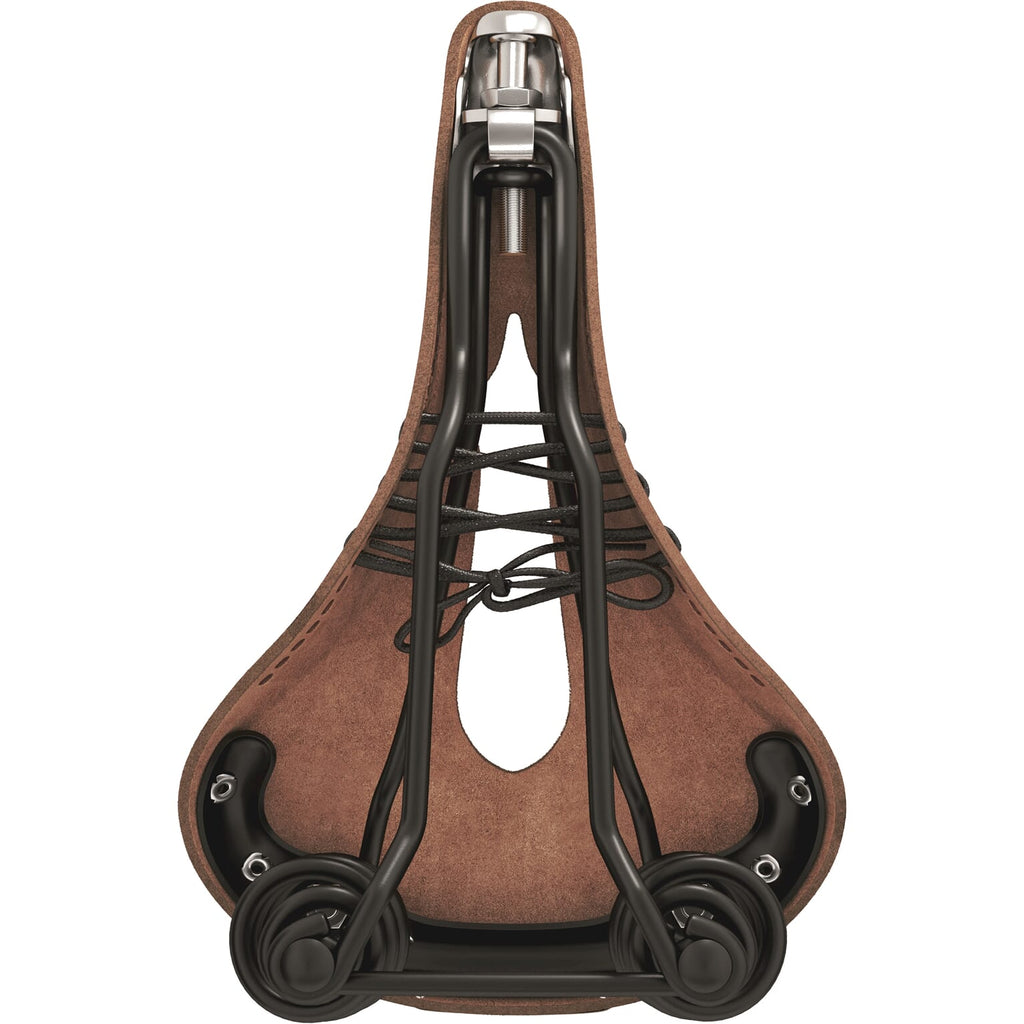 Brooks flyer carved - antic brown