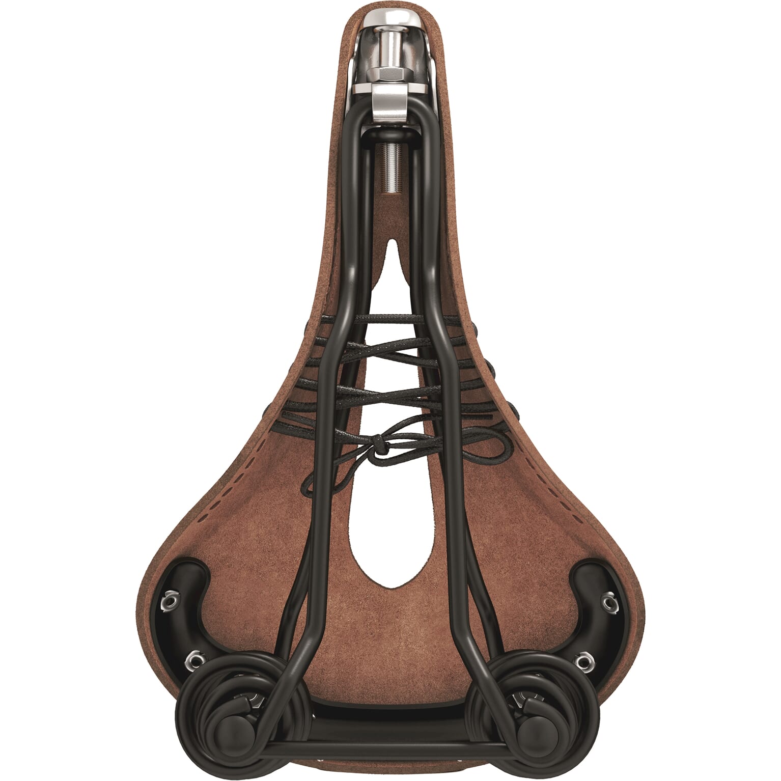 Brooks flyer carved - antic brown