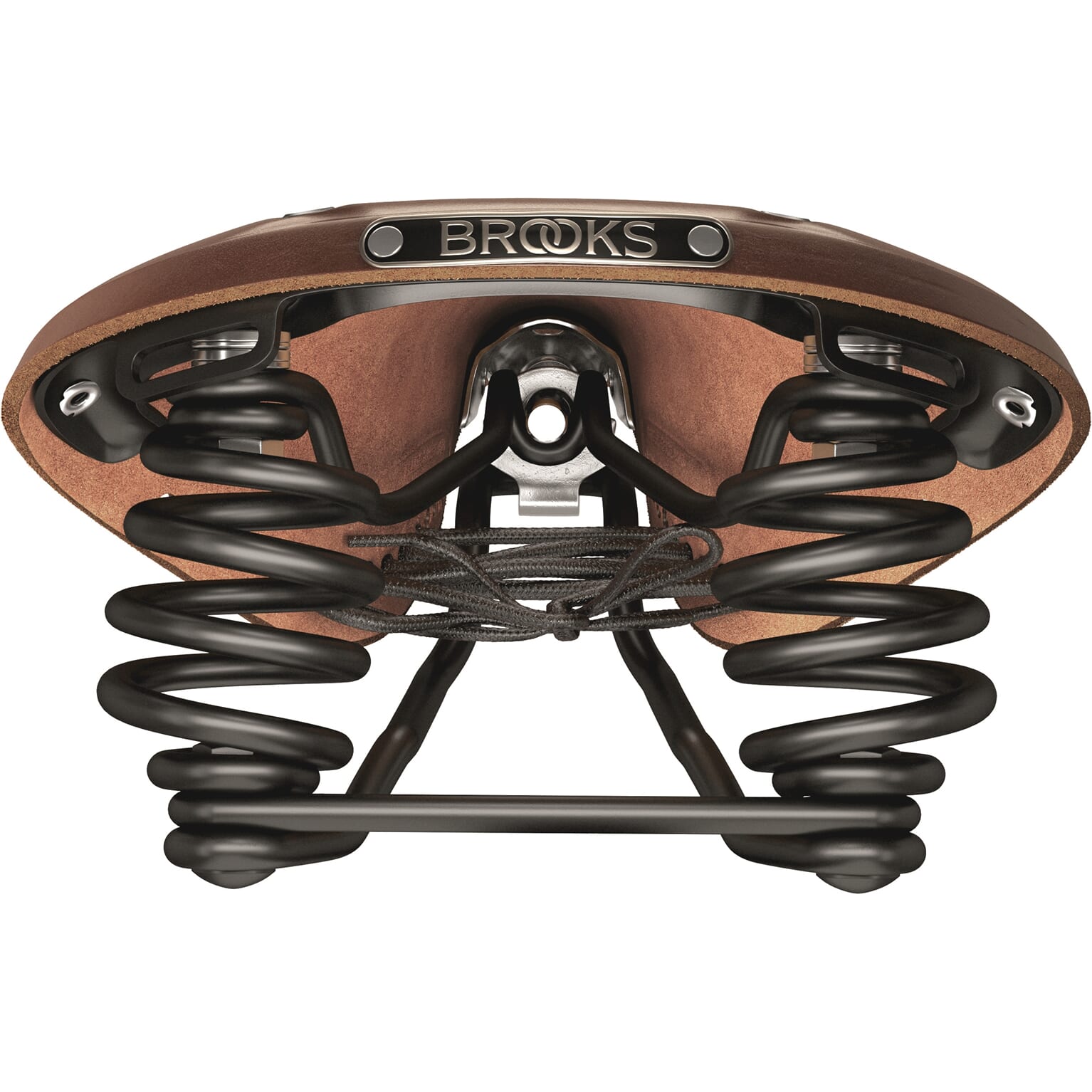 Brooks flyer carved - antic brown