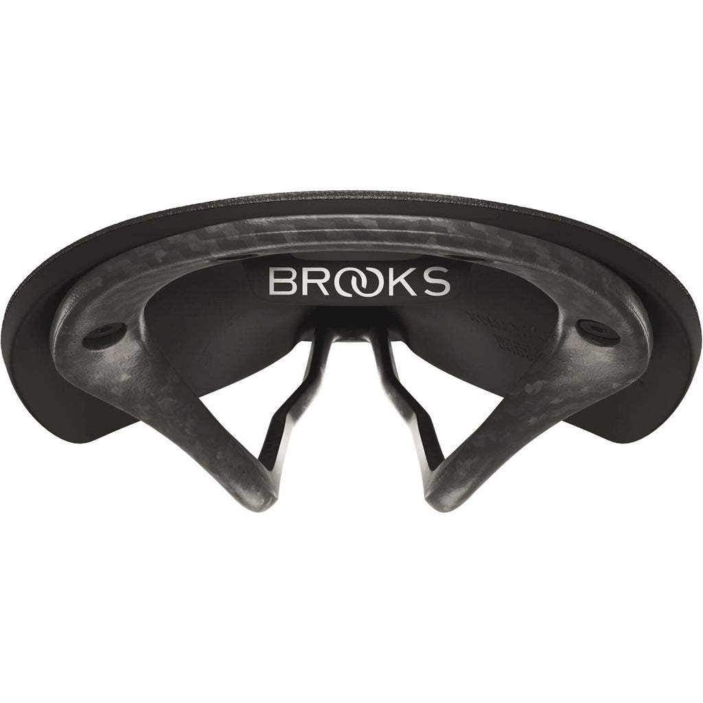 Brooks cambium c13 carved - 158 mm - black