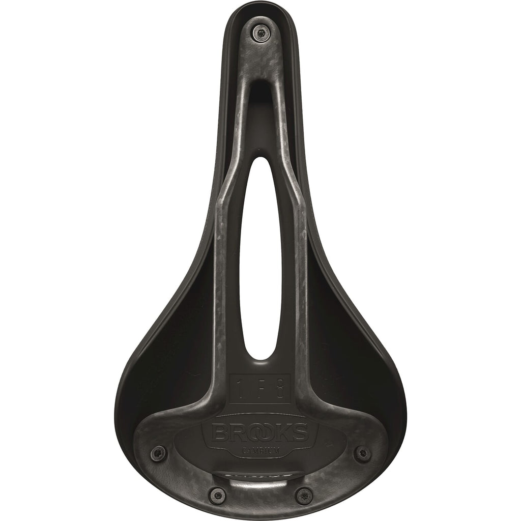 Brooks cambium c13 carved - 158 mm - black