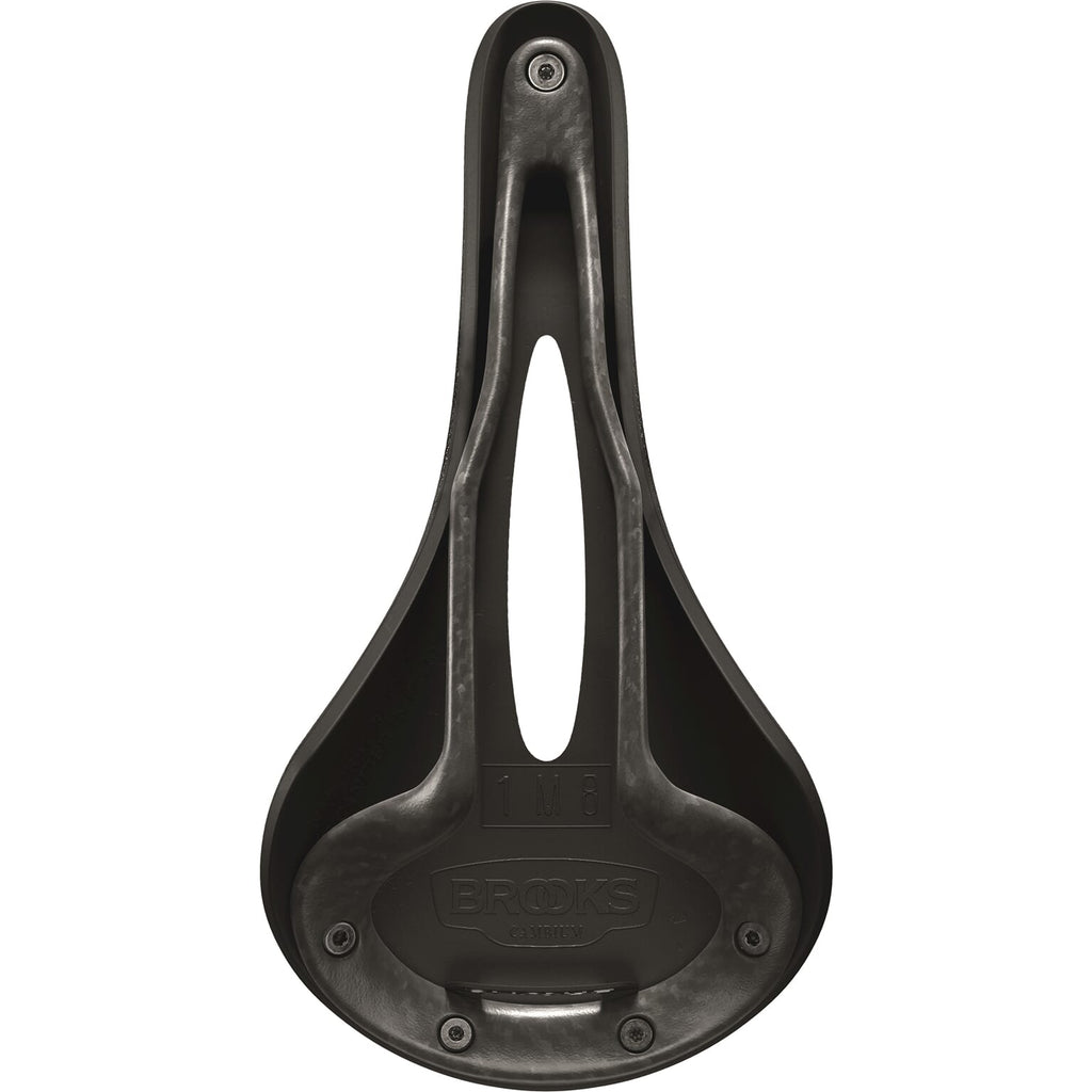 Brooks cambium c13 carved - 145 mm - black