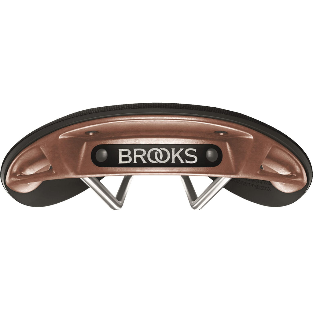 Brooks Zadel C17 Cambium Organic zwart/koper