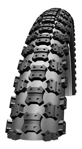 Schwalbe mad mike buitenband 16x1.75 47-305 cross zwart