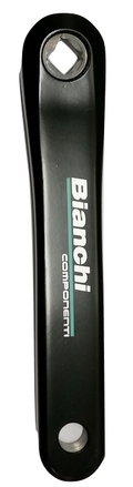 Bianchi crank alu 170 mm zwart