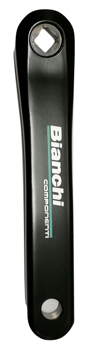 Bianchi crank alu 170 mm zwart