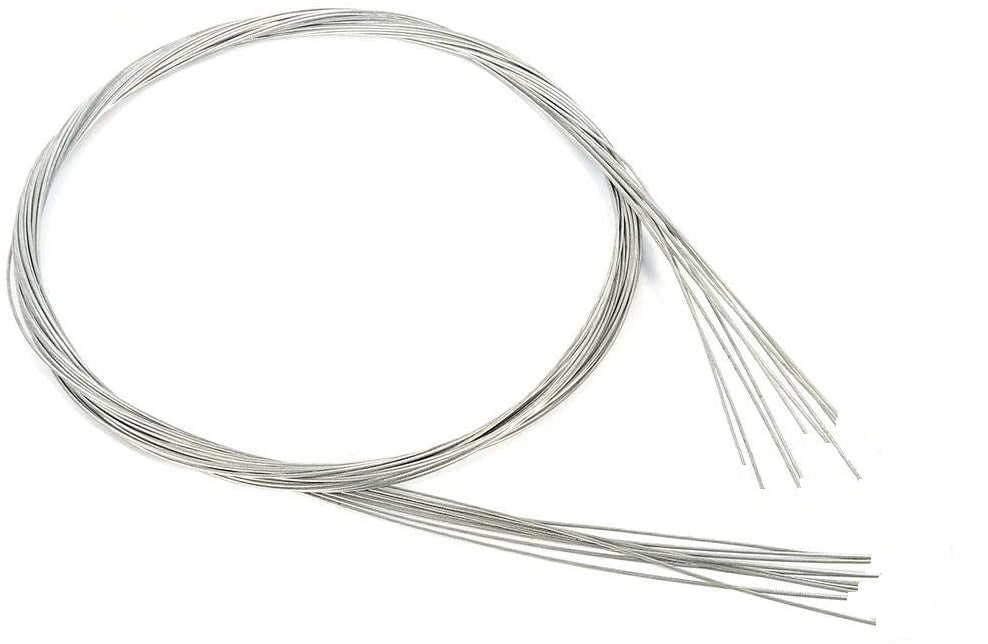 Jagwire binnenkabels dikte 1 mm rvs 240 cm zonder nippels p/75 stuks
