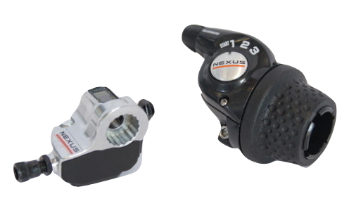 Shimano shifter nexus 3 sl-3s35e met binnenkabel 230mm en clickbox
