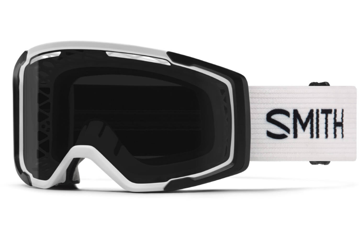 Smith - rhythm goggle mtb white lens chromap sun black