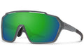 Smith - shift mag bril matte cement chromapop green mirror