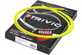 Trivio - race remkabel set compleet rvs neon geel
