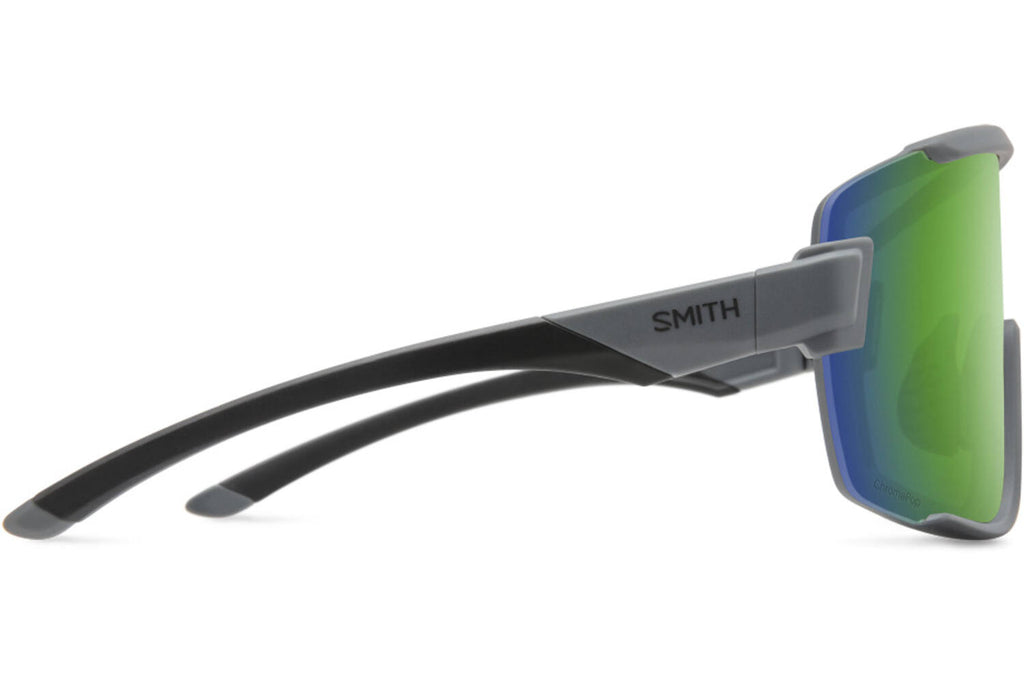 Smith - wildcat bril matte cement chromapop green mirror