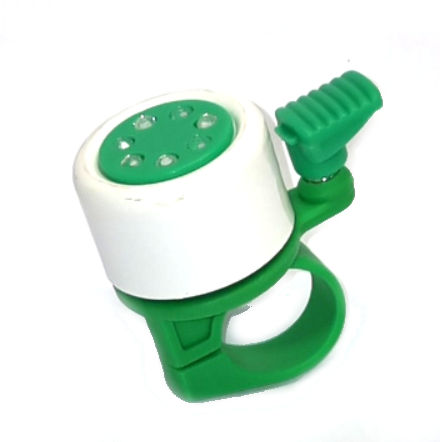 Qt cycle tech widek bling bling bel aluminium wit groen