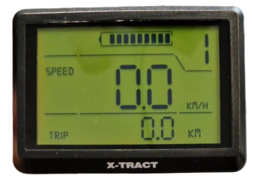 Kt King kt km5207 x-tract display e-bike 24v / 36v / 48v incl stuurbed u-ard vrouw