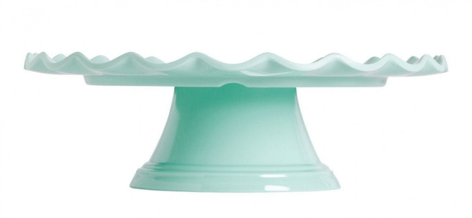 taartplateau 27,5 cm melamine mintgroen