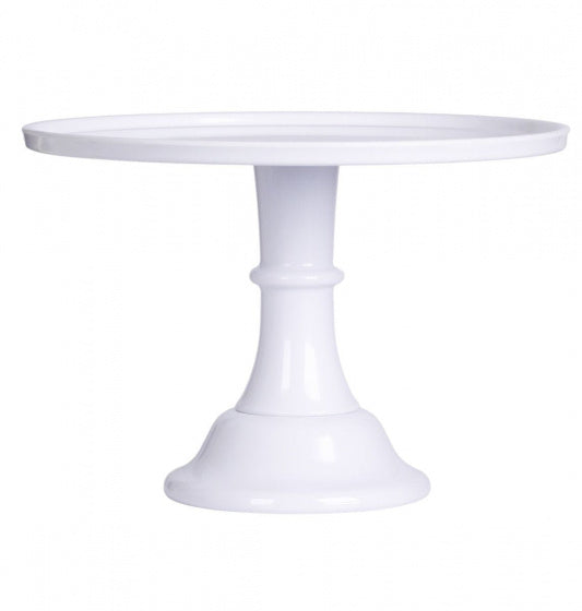 taartplateau 30 cm melamine wit