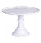taartplateau 30 cm melamine wit