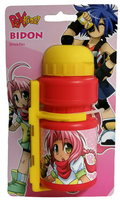 Pexkids kinderbidon mila rood/geel met houder