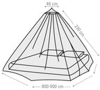 Klamboe lichtgewicht 2-persoons wit