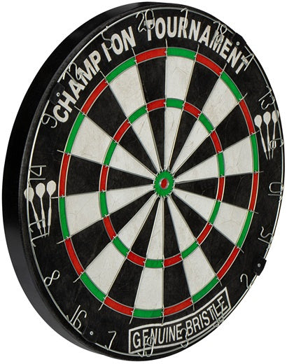 dartbord Classic 45 x 3,5 cm sisal zwart/wit