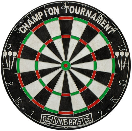 dartbord Classic 45 x 3,5 cm sisal zwart/wit