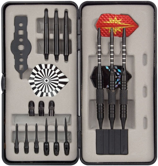 dartset Full Range 23 gram zwart 32-delig