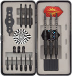 Abbey darts dart set - steel tip soft tip - zwart - 21
