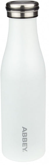 dubbelwandige thermosfles Victoria wit 0,45 Liter
