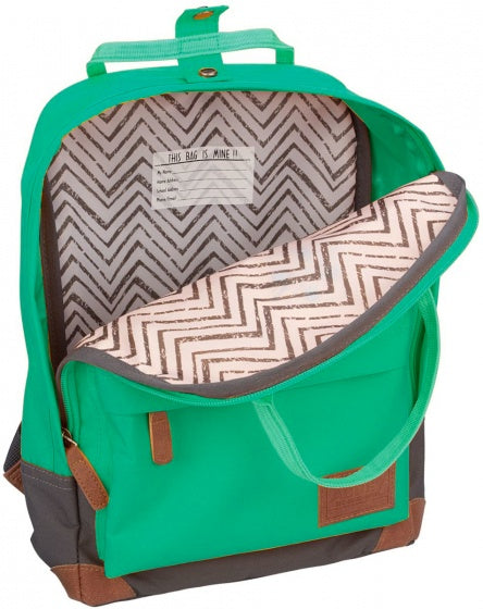 rugzak Bloc 8 liter polyester groen