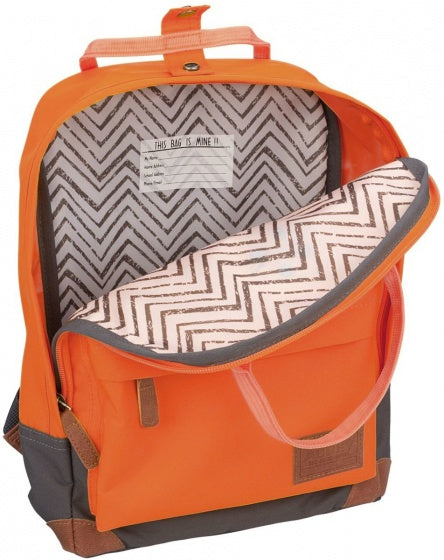 rugzak Bloc 8 liter polyester oranje