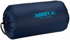 Abbey camp slaapzak zomer - dekenmodel - blauw - 200x75 cm - koppelbaar