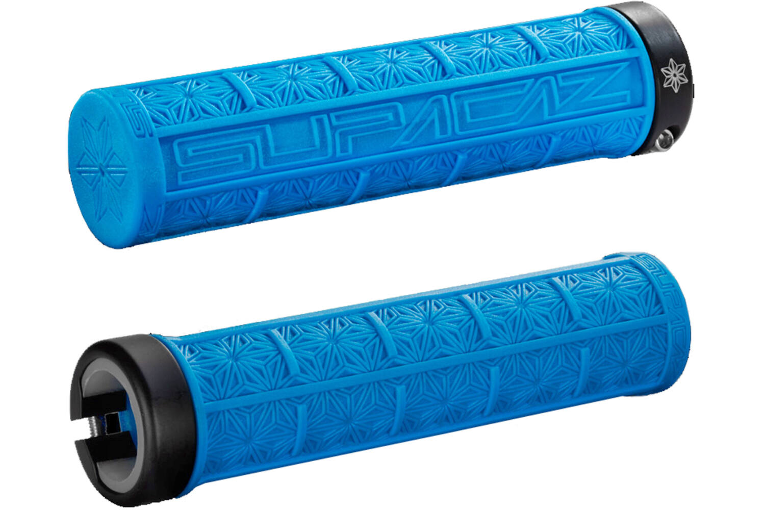 Supacaz Grizips - TruNeon - Neon Blue - Handvatte