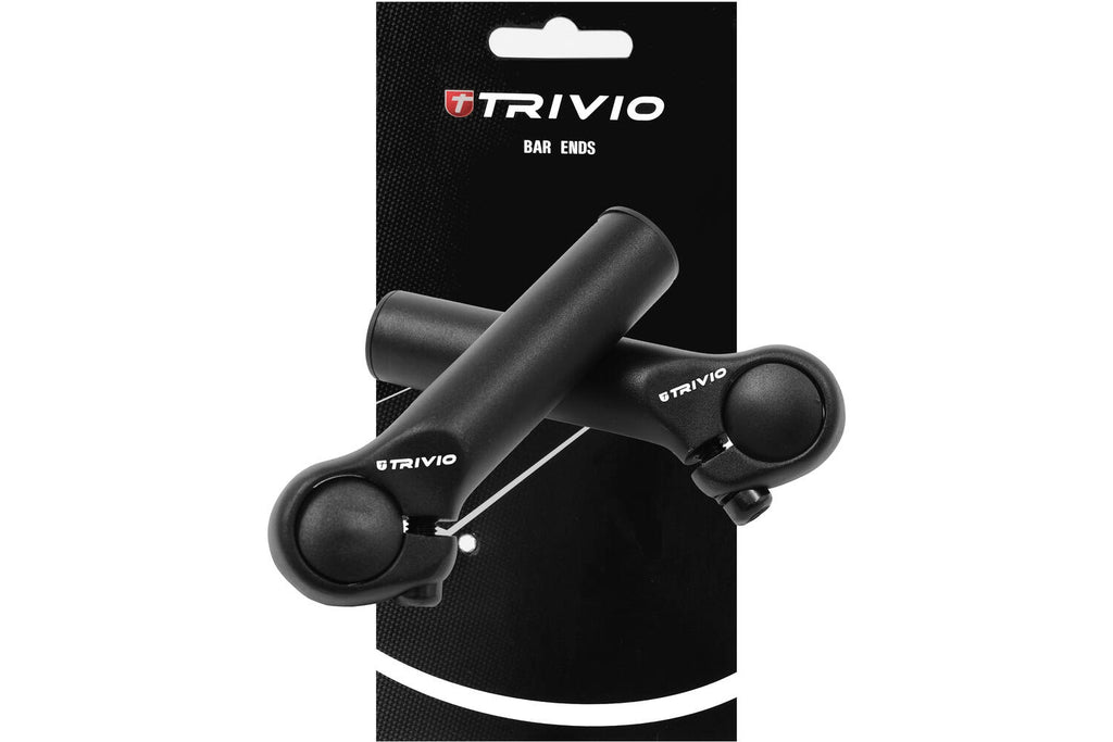 Trivio - bar end basic zwart 95mm