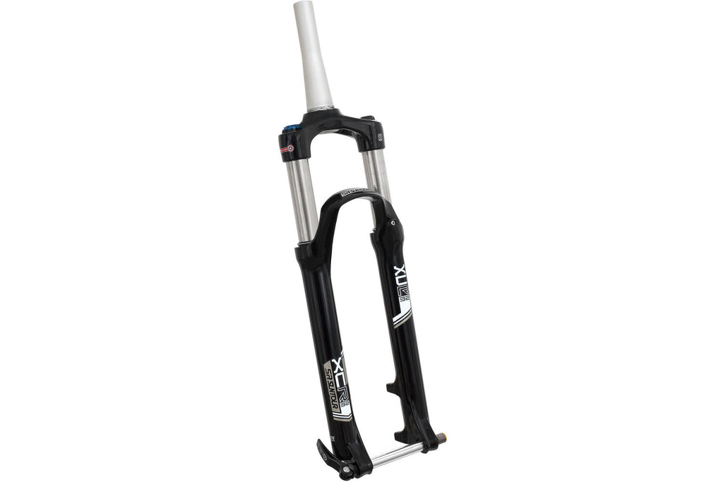 Sr suntour - xcr32-air voorvork 27,5 lor qr tapered 100mm zwart