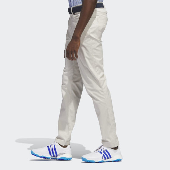 Adidas Go-to 5 pocket golfbroek creme heren maat 32x34