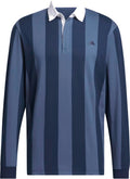 Adidas Go-To Rugby Poloshirt Lange Mouwen Heren Blauw/Zwart maat L