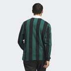 Adidas Go-To Rugby Poloshirt Lange Mouwen Heren Groen/Zwart maat S