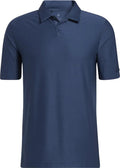 Adidas Golfpolo Go-To heren polyester donkerblauw maat XS