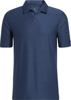 Adidas Golfpolo Go-To heren polyester donkerblauw maat XS