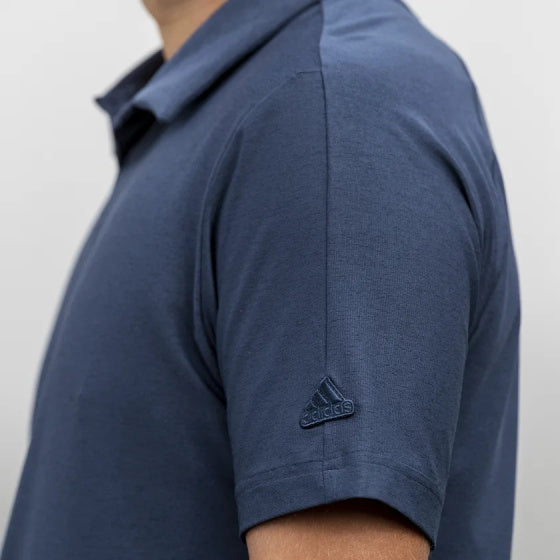 golfpolo Go-To heren polyester donkerblauw maat XL