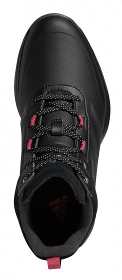 Adidas Golfschoenen S2G MID-Cut dames leer zwart/roze mt 38