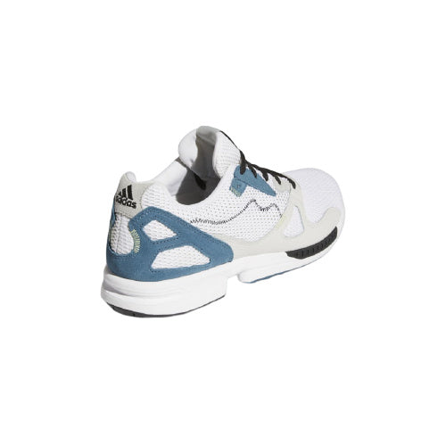 golfschoenen ZX PrimeBlue textiel wit/blauw maat 39 1/3