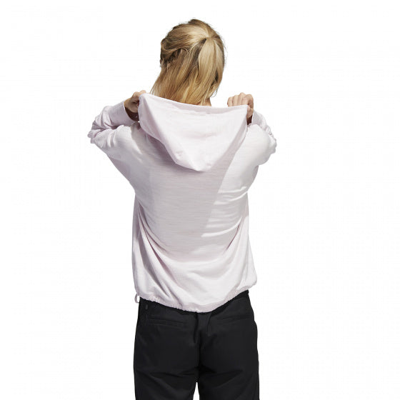 golftrui Essentials dames polyester lichtroze maat M