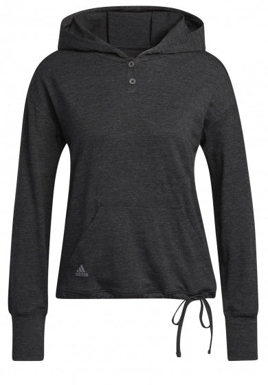 golftrui Essentials dames polyester zwart maat S